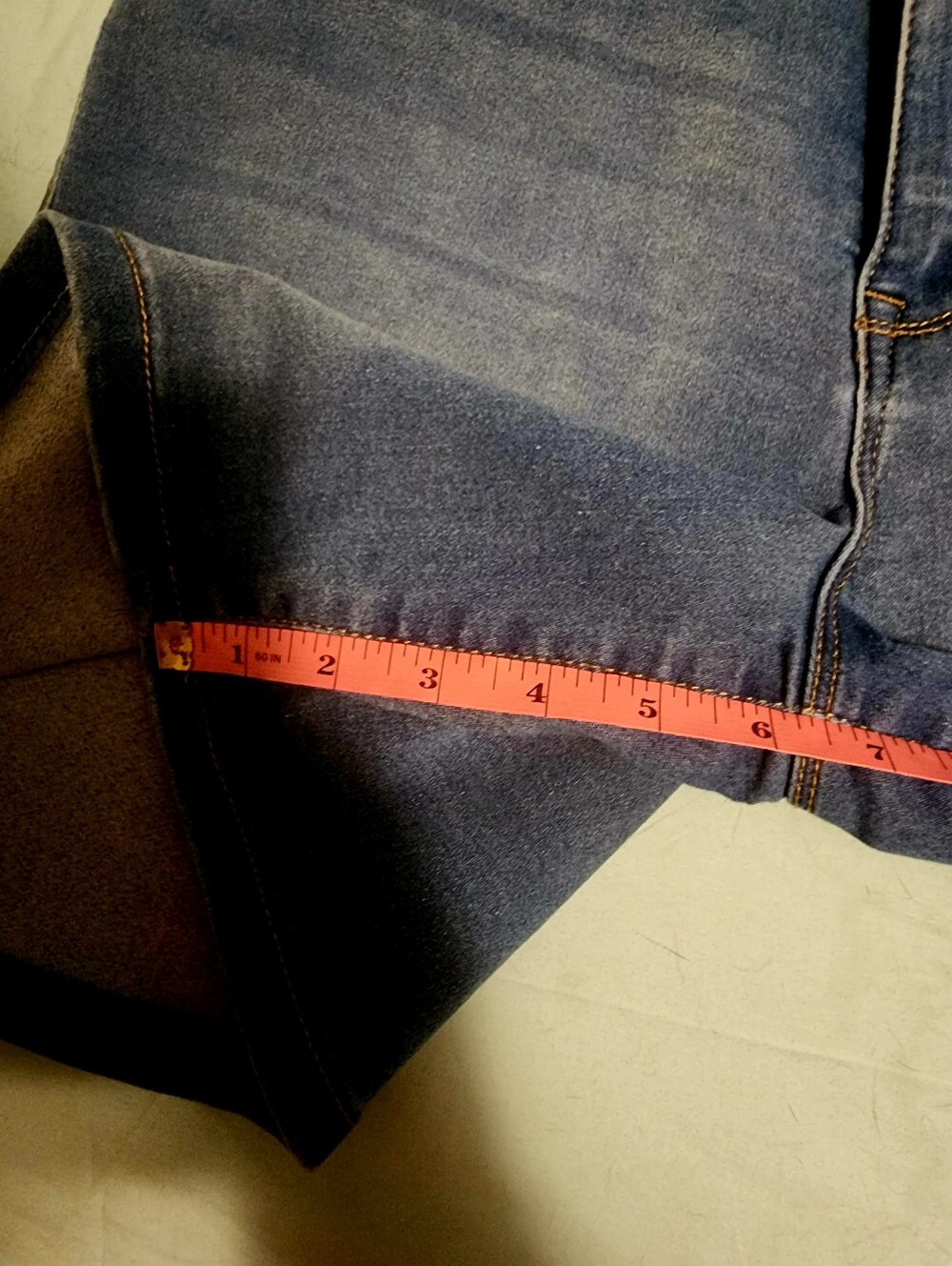 Super Stetchy Jean Shorts By Curve Appeal - Picture 4 of 8